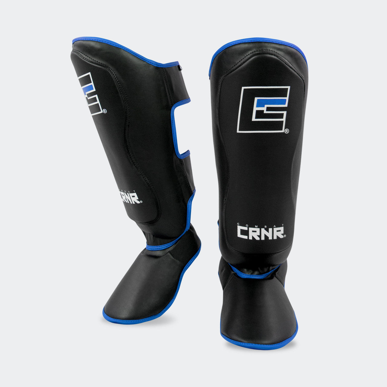 Elite Spar Shin Pads | Blue