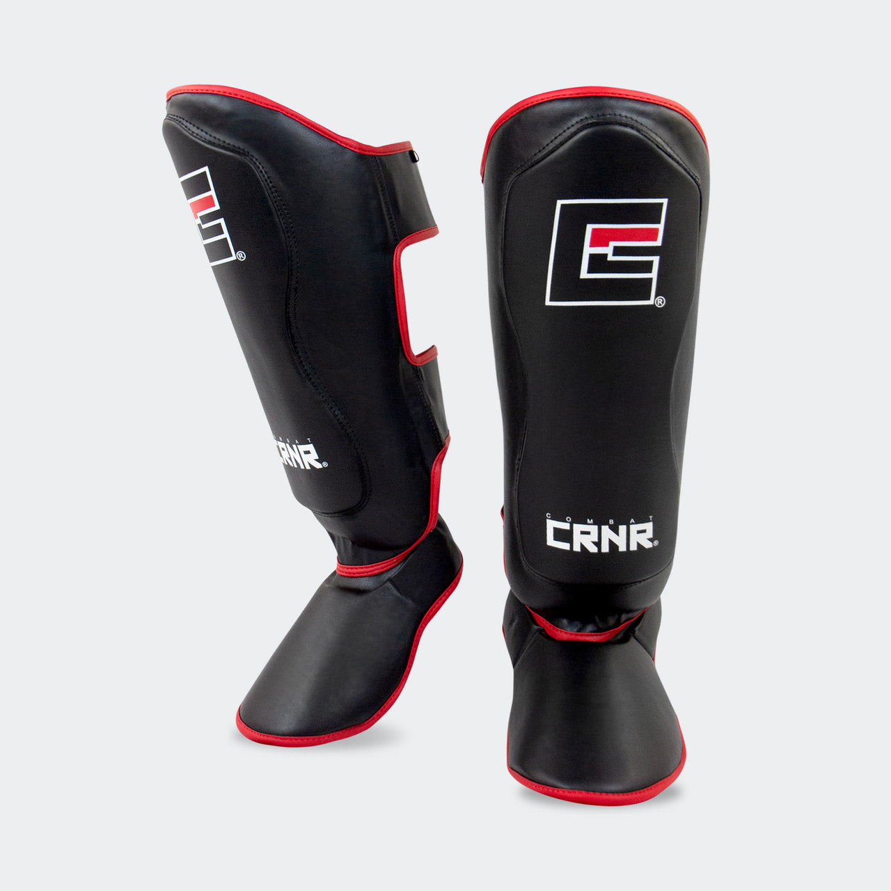 Elite Spar Shin Pads | Red