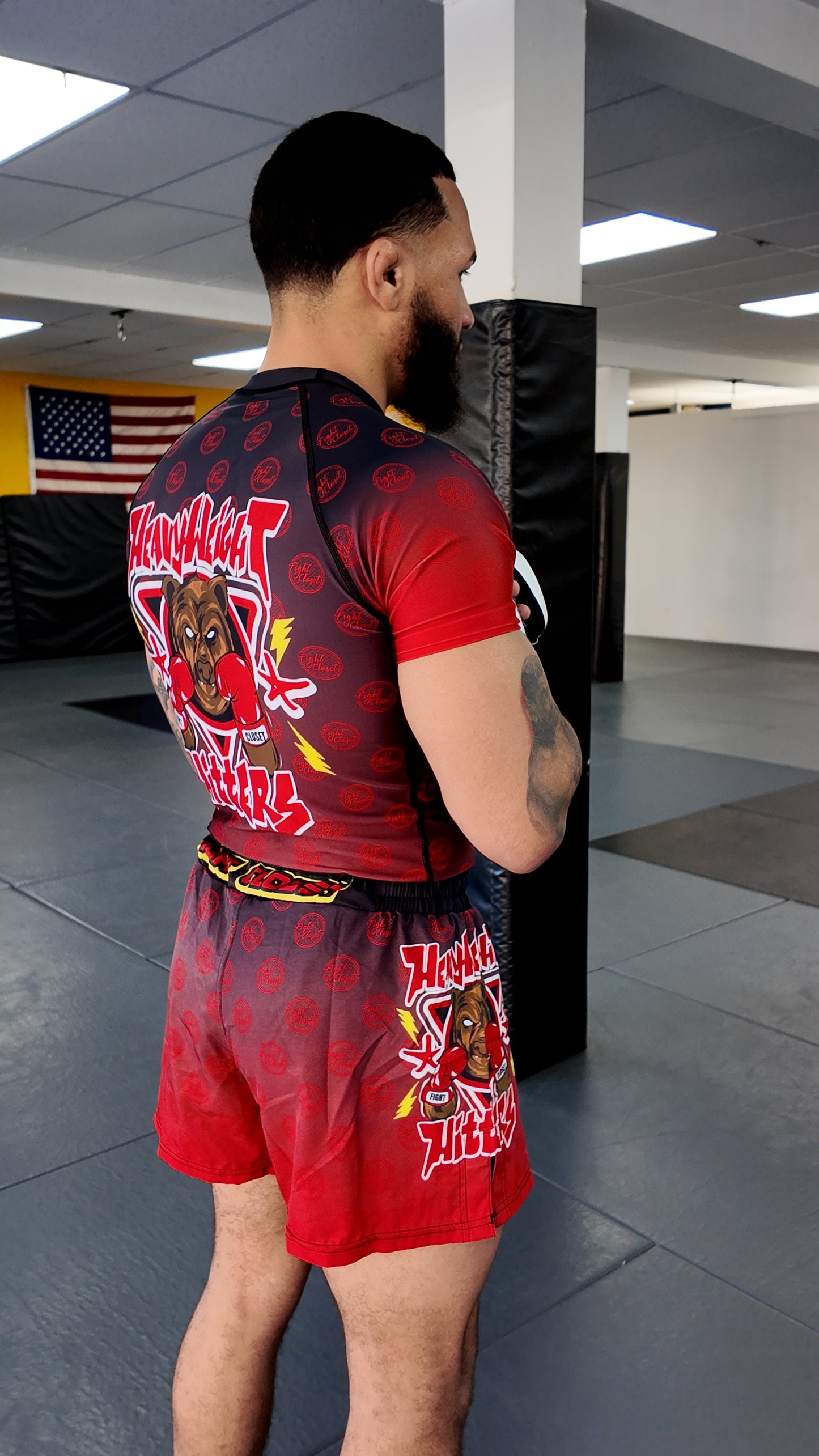 HEAVYWEIGHT HITTERS Rash Guard V2