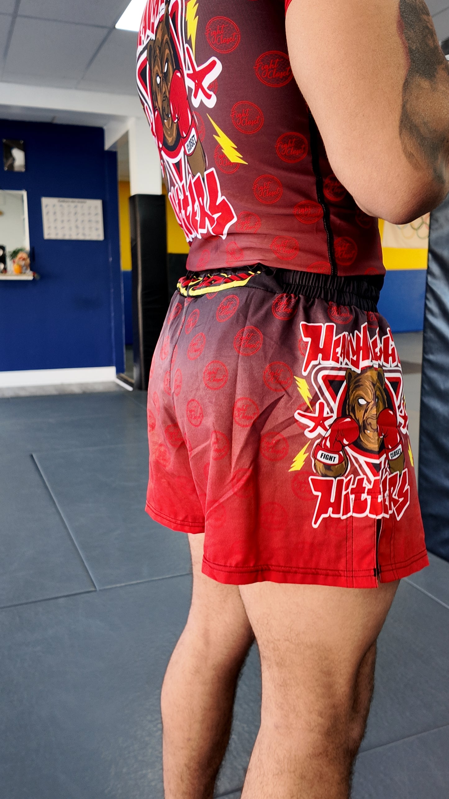 HEAVYWEIGHT HITTERS CROSS TRAINER SHORTS V2