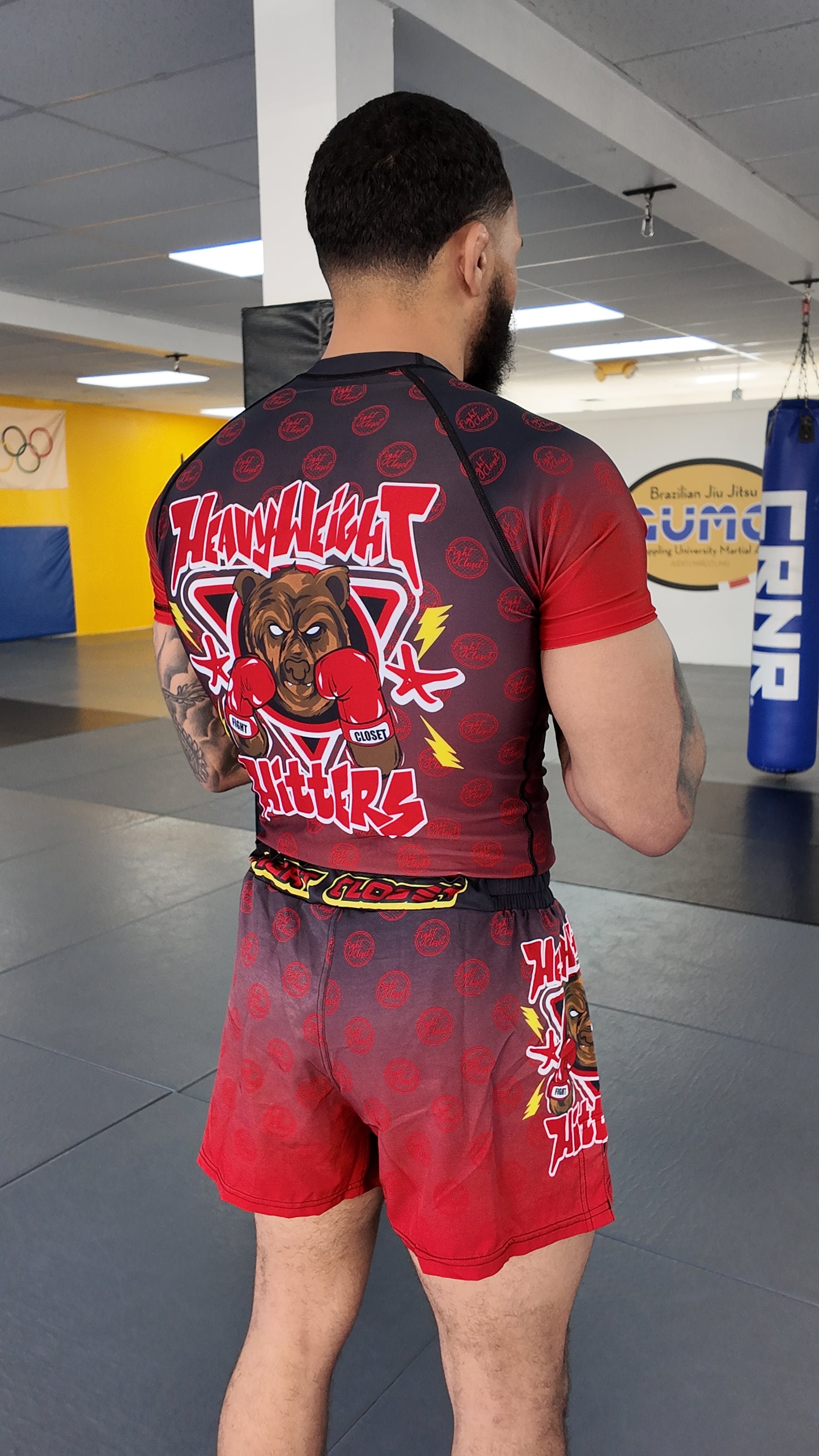 HEAVYWEIGHT HITTERS Rash Guard V2
