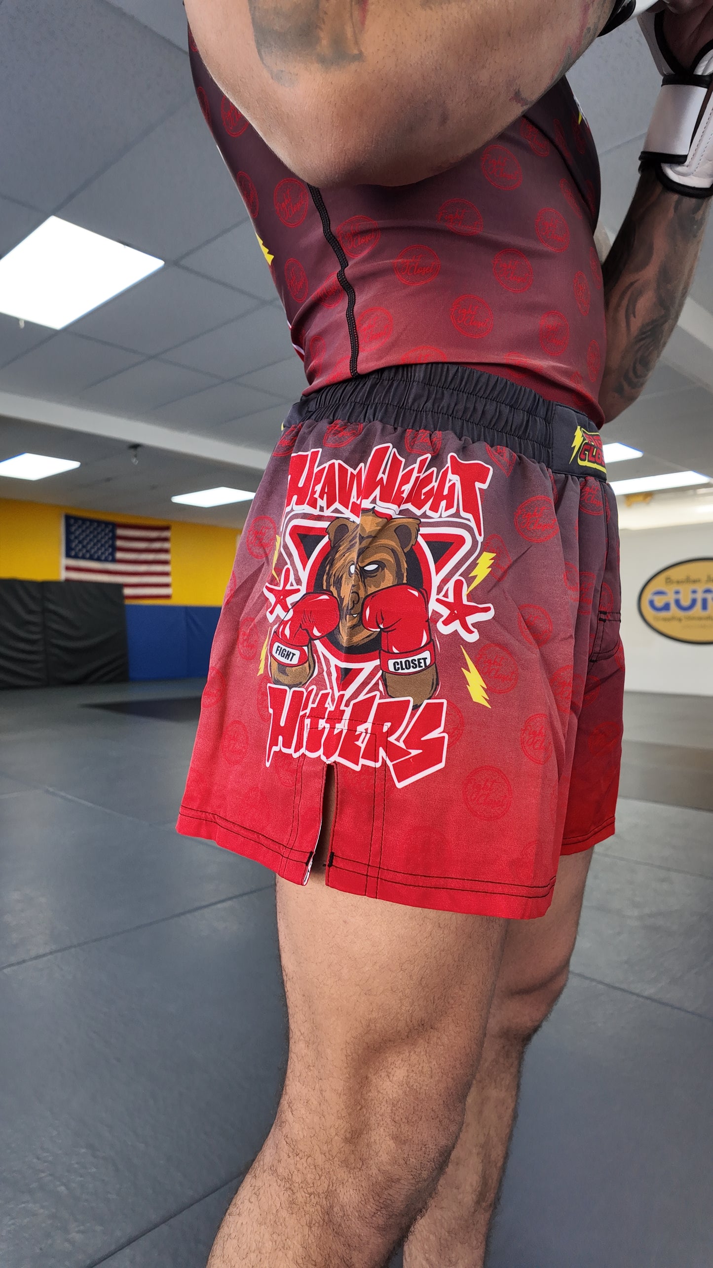 HEAVYWEIGHT HITTERS CROSS TRAINER SHORTS V2