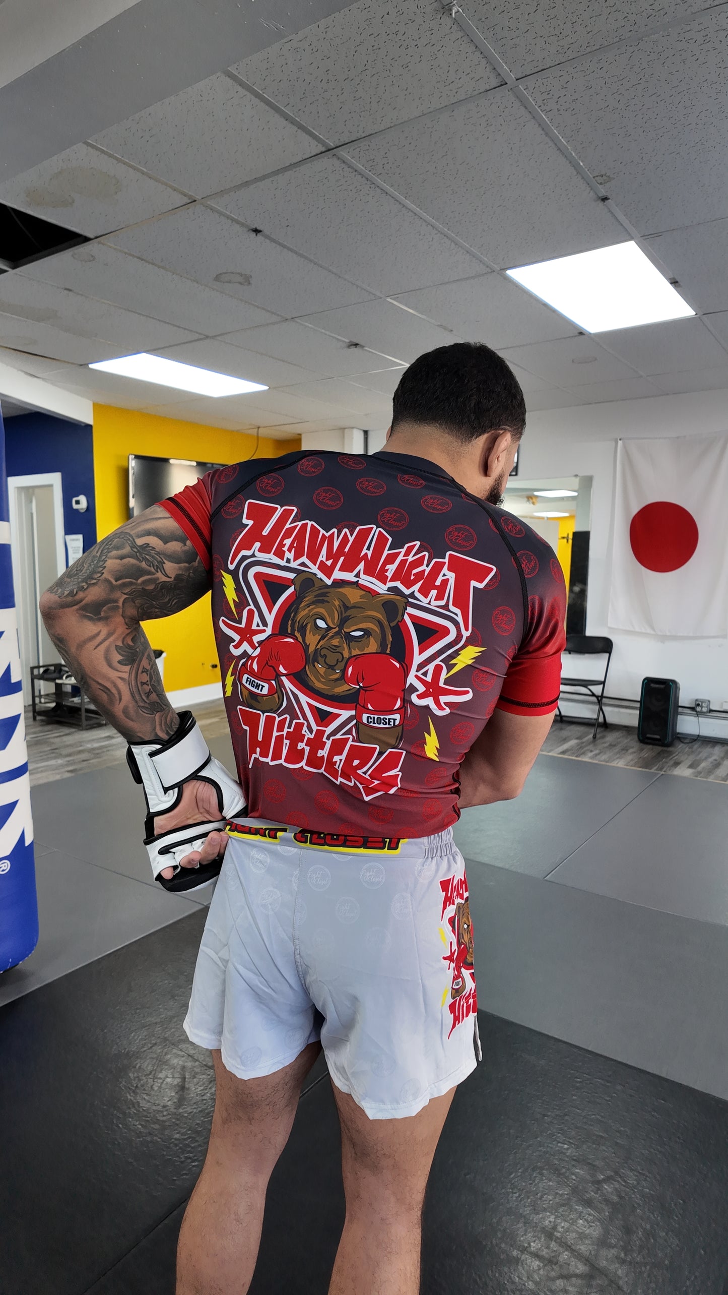 HEAVYWEIGHT HITTERS Rash Guard V2