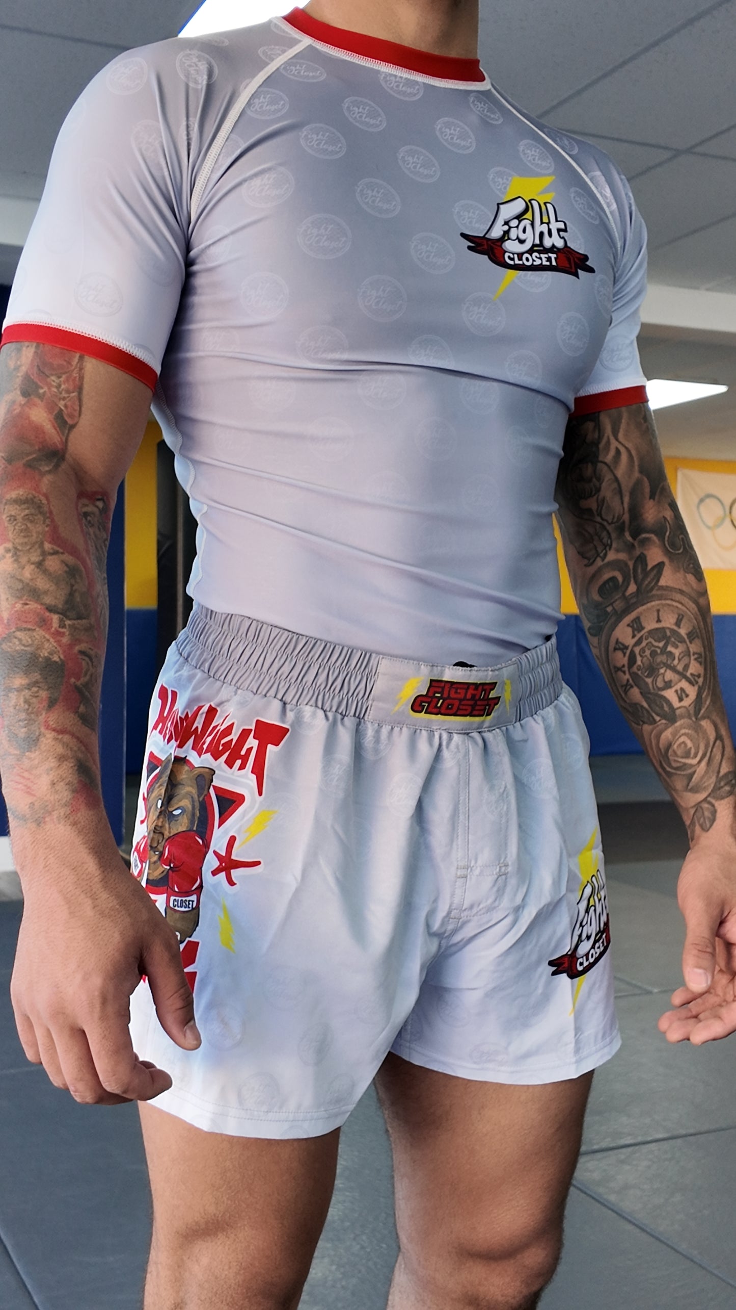 HEAVYWEIGHT HITTERS Rash Guard