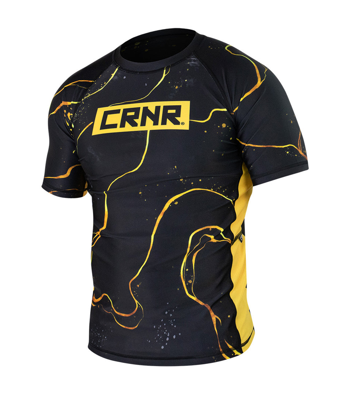 Short Sleeve Rash Guard | Marble