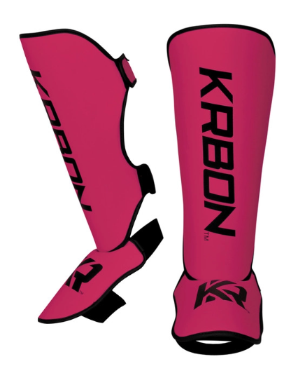 KRBON Shin Guards | Matte Pink