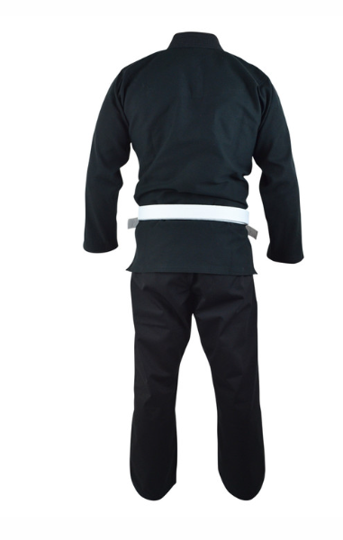 Classic Kimono + Free White Belt | Black