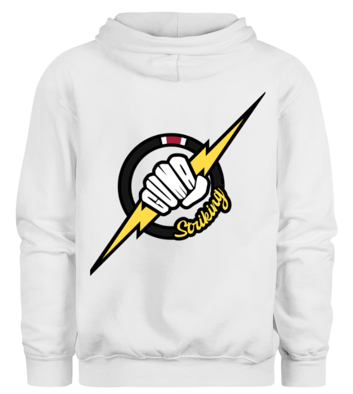GUMA Striking White Hoodie
