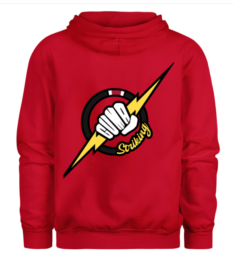 GUMA Striking Red Hoodie