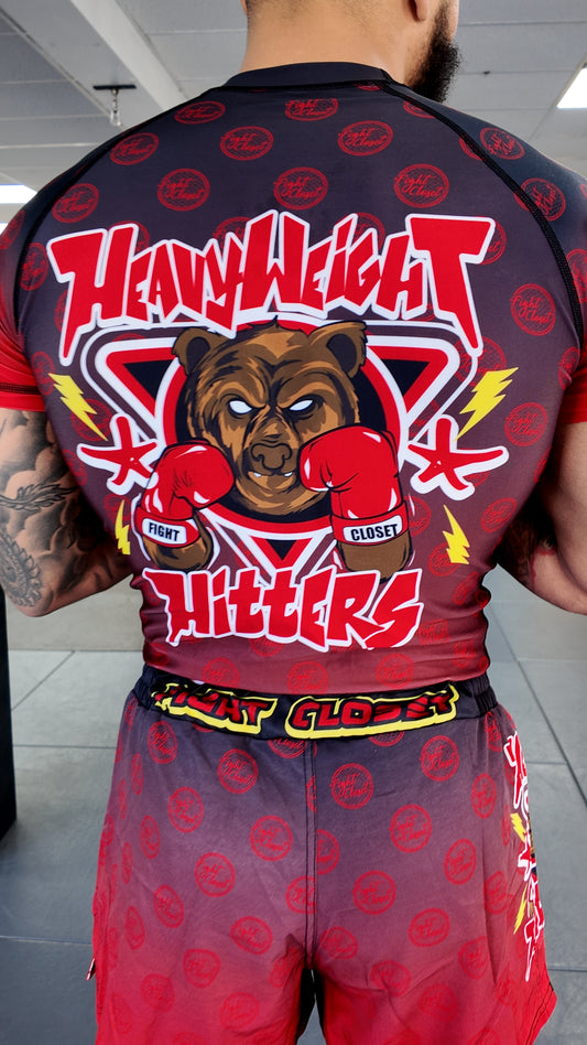 HEAVYWEIGHT HITTERS Rash Guard V2