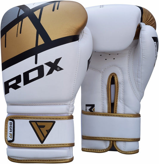 RDX F7 Ego Boxing Gloves- Gold
