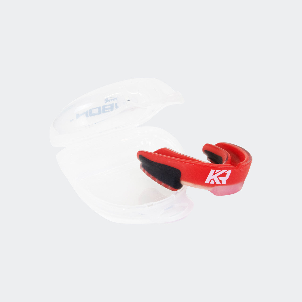 KRBON Pro Series Mouthguard with Case Red