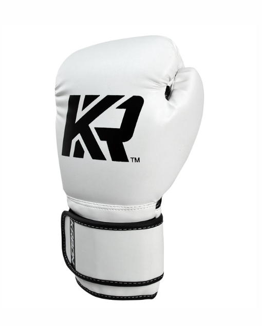 KRBON Boxing Gloves White|Black