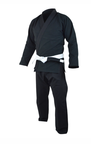 Classic Kimono + Free White Belt | Black